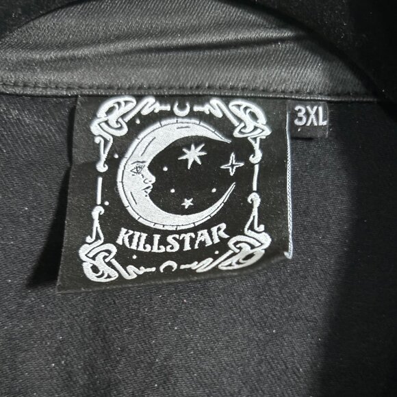 Killstar Plus Interstate Biker Jacket (Plus Size) - Picture 4 of 4